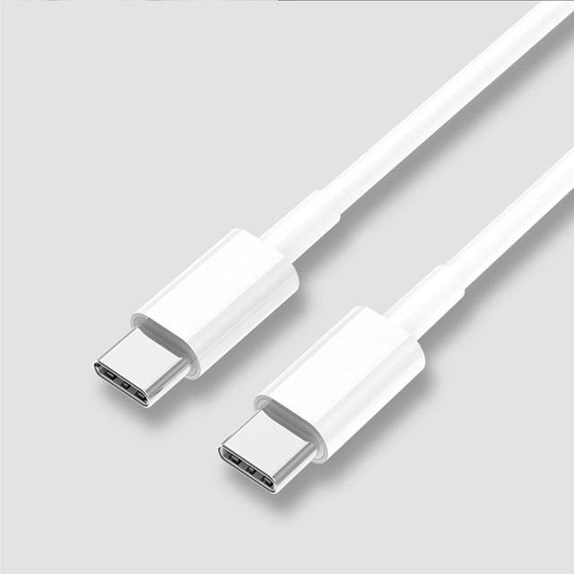 100WPD Type-C to Type-C Charging Cable OEM Color Length ABS Cable USB C Cable Low Price Classic Flow Style