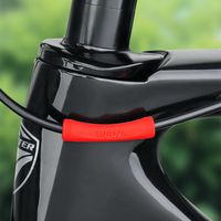 MUQZI Protector de Cable de carcasa de bicicleta de montaña, marco de goma, funda protectora, accesorios de Protector de Cable de cambio de freno