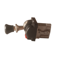 Vanne de commande de cabine pneumatique à benne basculante Joysticks Vanne en aluminium Vannes de commande de changement d'air simples proportionnelles Interrupteur Pto pour camion