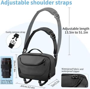Échantillon gratuit Sac à dos pour appareil photo sans miroir et reflex numérique Lowepro Flipside BP 400 AW III - Noir - avec accès arrière - avec côté - Product Image 3