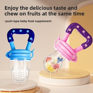 Cuillère d'alimentation pour bébé, sucette à fruits, maille en <span class=keywords><strong>silicone</strong></span>, biberon à mâcher, vaisselle, outil d'apport nutritionnel pour nourrissons - Product Image 2