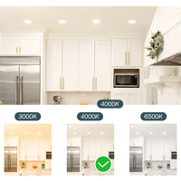 Vertak Mini Spot Led Plafond Moderne Vers Le Bas 3000K 4000K 6500K Mr16 2W 5W 8W Sopt Lumière Led Ampoule