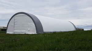 Meilleur prix Double Truss Bâtiments en tissu Abri industriel Entrepôt <span class=keywords><strong>PVC</strong></span> Hangar de stockage <span class=keywords><strong>Garage</strong></span> Hangar Tente - Product Image 5