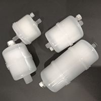 Filtro de Cápsula PES Esterilizado Listo para Usar 0.22um 0.45um 1.5 Pulgadas con Conexión de Manguera para Líquidos