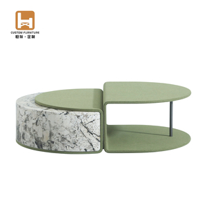 Yipj Bắc Âu Bàn cà phê kính cường lực sáng tạo hiện đại đơn giản hộ gia đình Thiết kế phòng khách ánh sáng sang trọng <span class=keywords><strong>teapoy</strong></span> - Product Image 1