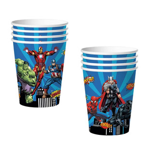 <span class=keywords><strong>Avengers</strong></span> super-héros thème gros spot animation thème fête d'<span class=keywords><strong>anniversaire</strong></span> pour enfants fournitures vaisselle jetable - Product Image 4