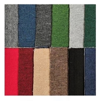 Boucle pile PP fabriqué à la machine pas cher mur à mur tapis épais rouge événement tapis rouleaux