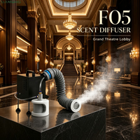 Diffuseur d'arômes LUXAROMES F05 1500ml sans eau, à deux fluides, diffuseur d'huiles essentielles, commande à distance, application, système de parfum