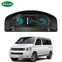 Tableau de bord de qualité pour VW Transporter T5/T6, écran LCD numérique, compteur de vitesse pour Volkswagen Caravelle Multivan