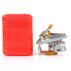 Réchaud de camping portable à gaz avec allumage électrique, fourneau séparé, extérieur, argent, temps de chauffe de 10 minutes - Product Image 3