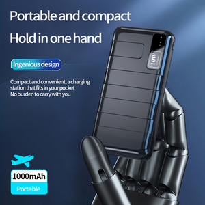 Siêu mỏng 10000mAh Mini ngân hàng điện kép USB 5V/2A di động bên ngoài pin sạc 20000mAh công suất 10 Wát đầu ra ROHS chứng nhận - Product Image 5