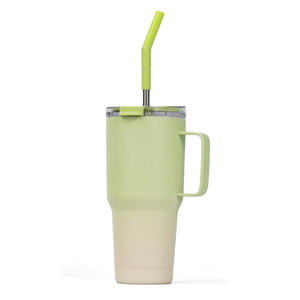 Tapa de Repuesto Reutilizable a Prueba de Fugas para Vaso de 20oz/30oz, Tapa con Pajita Abatible Compatible con <span class=keywords><strong>Stanley</strong></span> <span class=keywords><strong>Quencher</strong></span> - Product Image 5