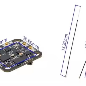 Receptor RadioMaster DBR4 de Doble Banda Gemini ExpressLRS 2.4GHz 900MHz para Drones FPV de Largo Alcance con 4 Antenas de Plástico - Product Image 6