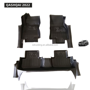 Tappetini Auto 5D in TPE Ecologici di Alta Qualità, Impermeabili, per <span class=keywords><strong>QASHQAI</strong></span> 2022 - Product Image 1