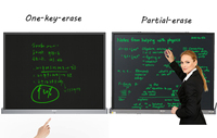 Tableau d'écriture LCD pour la protection des yeux et combo IFP |   Solution de salle de classe intelligente sans poussière |   Enseignement numérique éco-responsable