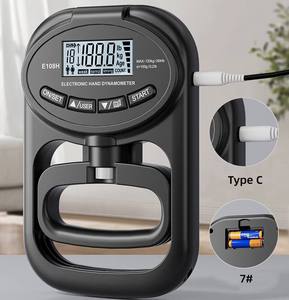 Dinamómetro de Mano, Entrenador de Fuerza de Agarre, Medidor Electrónico de Fuerza de Agarre, Calibrador de Entrenamiento de Agarre para Deportes, Hogar y Escuela - Product Image 3
