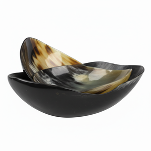 Ustensiles de cuisine véritable bol en corne fait à la main forme personnalisée couleur corne naturelle pour la maison service corne vaisselle bol taille personnalisée - Product Image 1