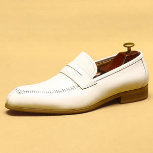 Zapatos Oxford de Alta Calidad para Hombre, con Suela Gruesa para Aumentar la Estatura, con Cordones, Estilo Británico, Sensación de Alta Gama, Parte Superior de Cuero Genuino, Suela de Goma - Product Image 1