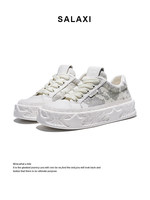 Chaussures décontractées rehaussées pour hommes, baskets plateforme épaisses et durables, style streetwear tendance