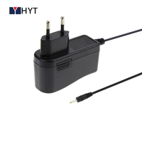 Adaptateur secteur 15W avec prise EU US JP UK AU KR CN, alimentation AC DC 6V 5V 12V 24V