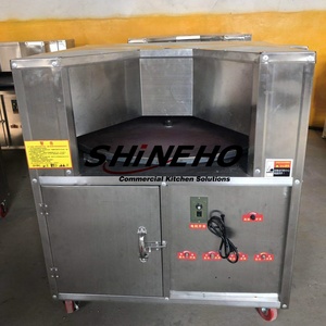 Gaz Rotatif Pita Arabe <span class=keywords><strong>Torilla</strong></span> Roti Pain Pressage Cuisson Crêpe Chapati Faisant Four Boulangerie Pain Machine - Product Image 2