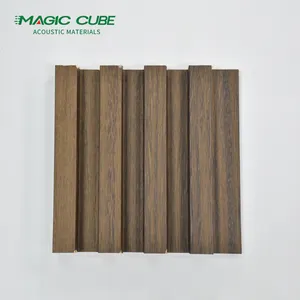 wall decor panel Solid wooden grating for indoor walls