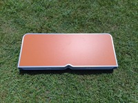 Table à manger pliable compacte moderne en aluminium, légère, portable, imperméable, durable, anti-corrosion, pour cour, parc, patio, jardin