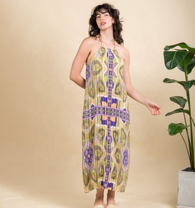 Vente directe des fabricants Robes longues pour femmes Vente en gros Robes trapèze pour femmes de qualité supérieure - Product Image 1