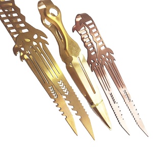 Pinze per Narghilè in Acciaio Inossidabile Oro e Oro Rosa, Accessori per Fumo Shisha, Vendita all'Ingrosso - Product Image 1
