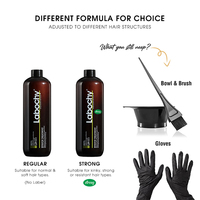Traitement brésilien professionnel à la kératine Protin de marque privée formule forte pour cheveux crépus