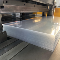 Feuille de PET transparente personnalisée 700*1000 0,2 mm, film plastique PET, film PET pour impression, film de protection PET, couleur transparente