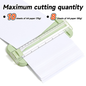 Xách tay A6 <span class=keywords><strong>Mini</strong></span> giấy tông đơ của nhãn hiệu nhà và văn phòng ảnh cắt nhỏ và dễ dàng để sử dụng - Product Image 3