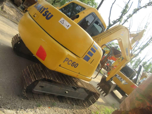 Komatsu Used 6 Ton Excavator For <b>Small</b> Earthwork Garden Renovation Maintenance Durable Reliable Equipment - Product Image 6
