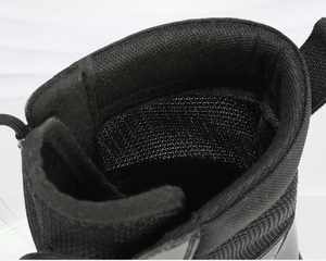 Bottes de combat DFS01 noires à tige haute avec fermeture éclair latérale, ultra-légères et respirantes pour hommes, idéales pour la formation et la sécurité. - Product Image 6