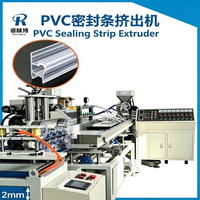 Ligne de production d'extrusion de profilés d'étanchéité pour portes de salle de bain en HDPE/PS à haute efficacité avec des caractéristiques de sécurité automatiques élevées