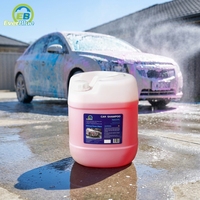 Shampooing Moussant Rose Premium 20L pour Voiture – Détergent Épais pour Lavage Automobile sans Contact et Usage Professionnel de Détailing