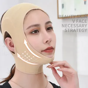 Face Lift V Shaper Masker Gezichts Afslanken Bandage Kin Wang Lift Up Riem Anti Rimpel Riem Schoonheid Nek Dunne Lift Gezichtsverzorging Tools