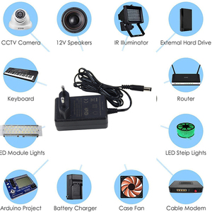 Catu daya <span class=keywords><strong>12v</strong></span> 2a, Adaptor <span class=keywords><strong>12v</strong></span> 2a, Adaptor <span class=keywords><strong>12v</strong></span> 2a 24W 2000ma 2,0amp colokan dinding Eu ke Adaptor DC 5.5mm - Product Image 3