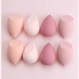 Éponge de maquillage exquise 60x40mm en polyuréthane hydrophile lavable pour application visage - Product Image 2