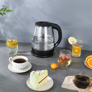 1.8L Electric Glass Water <strong>Kettle</strong> 360 Degree Rotation <strong>Fast</strong> <strong>Boil</strong> Temperature Control <strong>Boil</strong> Dry Protect 1500W Portable Factory CKD - Product Image 2
