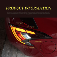 Feux arrière LED Magicstar pour 370Z Z34 2013-UP 12V Plug+Play 4000 Lm 6000K Premium Aftermarket Lentille transparente Neuf