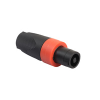 Connecteurs audio 4 broches pour haut-parleurs, fiches à verrouillage par torsion, sans fil, pour audio professionnel Speakon NL4FC pour prise Neutrik