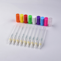 Nouveau 2026 – Stylo marqueur vide en tube plastique à pointe ronde ou biseautée (4/5/6 mm) en acrylique ou polyester, avec capuchon coloré, logo OEM, en stock pour livraison immédiate
