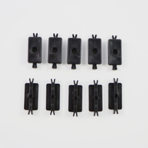 <span class=keywords><strong>Clips</strong></span> de fixation durables en acier inoxydable et plastique pour terrasses en bois composite, attaches invisibles, vis pour une installation facile en extérieur, hôtels - Product Image 1