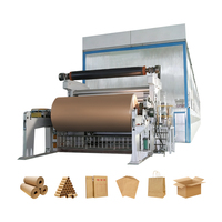 Machine de recyclage de carton usagé 3200 mm 50 TPD pour la fabrication de papier ondulé – Fournisseurs de machines à papier