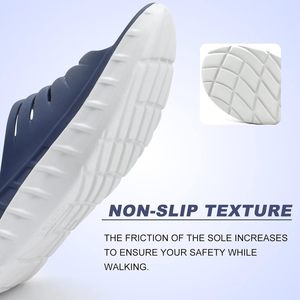 Erkek kurtarma sandalet ortez kalın yastık açık ayak spor slaytlar rahat Plantar fasiit ile ayaklarda stres azaltır - Product Image 6