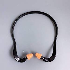 卸売ソフトバンドシリコン水泳再利用可能な耳栓洗える聴覚バンドシリコンバンド耳栓 - Product Image 2