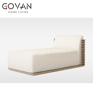 Crafted Teak Lounger with Multi-Position <strong>for</strong> Plunge Poolside, <strong>Conservatory</strong> Sun Trap &amp; Loggia - Product Image 5