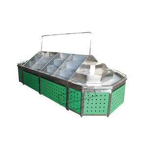 Estantes de exhibición de Metal, estante de supermercado para verduras y frutas - Product Image 5