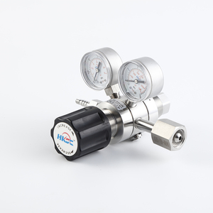 Régulateur de pression HKSC SS316L 3500 PSI à haut débit pour gaz acétylène, raccord 1/4" NPT, système de gaz industriel - Product Image 5